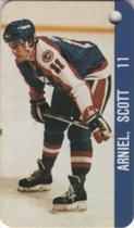 1983-84 Souhaits Renaissance NHL Collection Key Tags #NNO Dale Hawerchuk / Scott Arniel Back