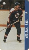 1983-84 Souhaits Renaissance NHL Collection Key Tags #NNO Paul Maclean / Serge Savard Front
