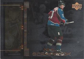 1999-00 Upper Deck - NHL Scrapbook #SB-6 Peter Forsberg Front