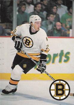 1989-90 Sports Action Boston Bruins #NNO Garry Galley Front