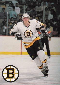 1989-90 Sports Action Boston Bruins #NNO Allen Pedersen Front