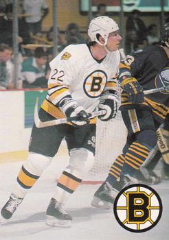 1989-90 Sports Action Boston Bruins #NNO Michael Thelven Front