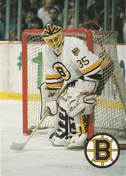 1989-90 Sports Action Boston Bruins #NNO Andy Moog Front