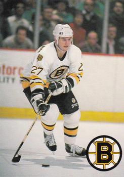 1989-90 Sports Action Boston Bruins Update #NNO Dave Christian Front