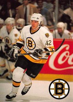 1989-90 Sports Action Boston Bruins Update #NNO Mike Millar Front