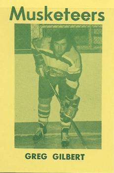1974-75 Sioux City Musketeers (USHL) #2 Greg Gilbert Front