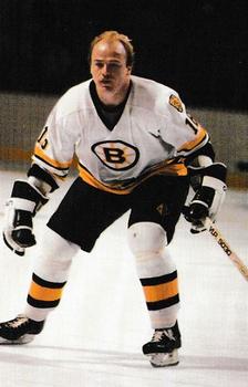 1984-85 Boston Bruins Postcards #16 Rick Middleton Front