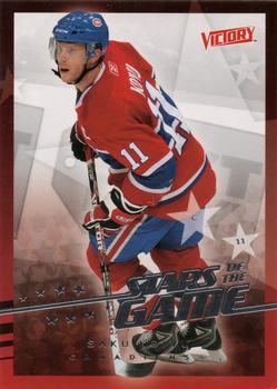 2008-09 Upper Deck Victory - Stars of the Game #SG-17 Saku Koivu Front