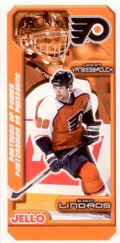 1999-00 Kraft / Post Collection - Jell-O Pudding Snacks Partners of Power #NNO John Vanbiesbrouck / Eric Lindros Front