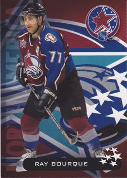 2001 Nortel Networks All-Star Game Sheets #10 Ray Bourque Front