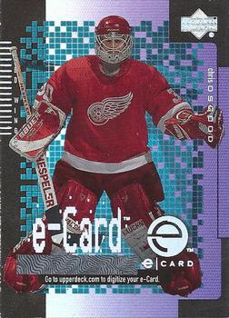 2000-01 Upper Deck - e-Cards #EC9 Chris Osgood Front