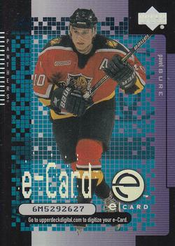 2000-01 Upper Deck - e-Cards #EC4 Pavel Bure Front