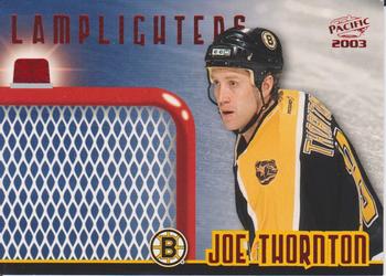2002-03 Pacific - Lamplighters #3 Joe Thornton Front