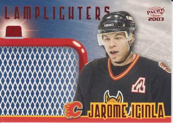 2002-03 Pacific - Lamplighters #4 Jarome Iginla Front
