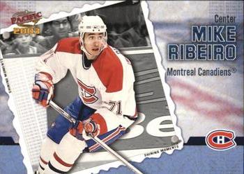 2002-03 Pacific - Shining Moments #8 Mike Ribeiro Front