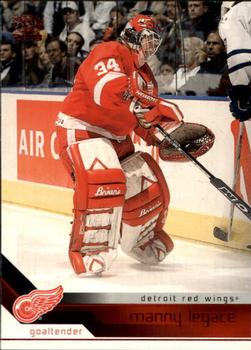 2002-03 Pacific - Red #131 Manny Legace Front