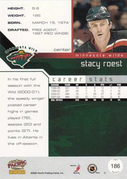 2002-03 Pacific - Red #186 Stacy Roest Back