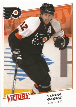 2008-09 Upper Deck Victory - Oversized Cards #OS11 Simon Gagne  Front