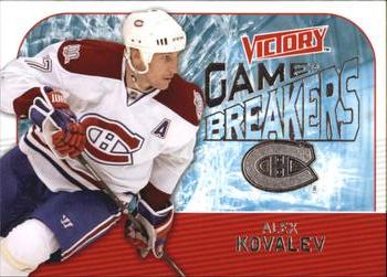 2009-10 Upper Deck Victory - Game Breakers #GB39 Alex Kovalev Front