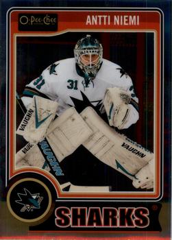 2014-15 O-Pee-Chee Platinum #53 Antti Niemi Front