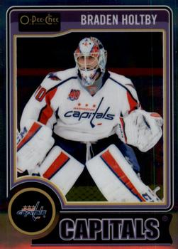 2014-15 O-Pee-Chee Platinum #67 Braden Holtby Front