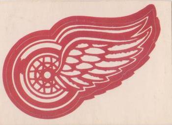 1971-72 O-Pee-Chee - Team Crests #NNO Detroit Red Wings Front