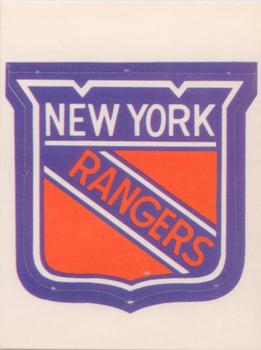 1971-72 O-Pee-Chee - Team Crests #NNO New York Rangers Front
