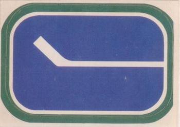 1971-72 O-Pee-Chee - Team Crests #NNO Vancouver Canucks Front