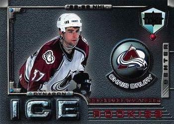 1998-99 Pacific Dynagon Ice - Ice Rookies #1 Chris Drury Front