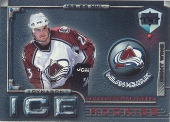 1998-99 Pacific Dynagon Ice - Ice Rookies #2 Milan Hejduk Front