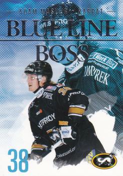 2014-15 Cardset Finland - Blue Line Boss #BLB7 Adam Masuhr Front