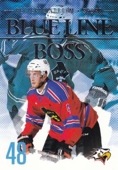 2014-15 Cardset Finland - Blue Line Boss #BLB11 Petteri Lindbohm Front