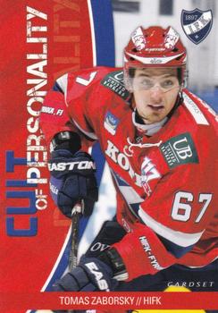 2014-15 Cardset Finland - Cult of Personality #COP2 Tomas Zaborsky Front