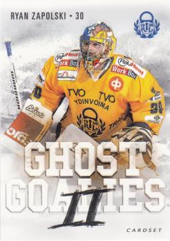 2014-15 Cardset Finland - Ghost Goalies 2 #GGII5 Ryan Zapolski Front