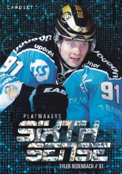2014-15 Cardset Finland - Sixth Sense #PLAYMAKERS 9 Tyler Redenbach Front