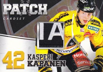 2014-15 Cardset Finland - Patch Series 2 Exchange #NNO Kasperi Kapanen Front