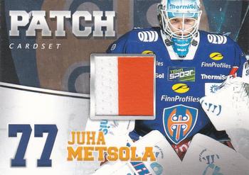 2014-15 Cardset Finland - Patch Series 2 Exchange #NNO Juha Metsola Front