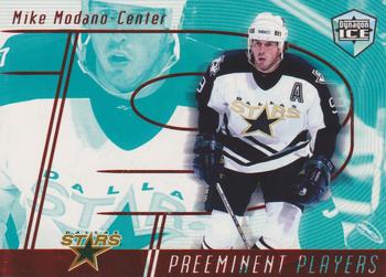 1998-99 Pacific Dynagon Ice - Preeminent Players #5 Mike Modano Front