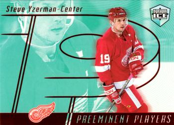 1998-99 Pacific Dynagon Ice - Preeminent Players #6 Steve Yzerman Front