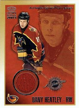 2002-03 Pacific Crown Royale - Game-Worn Jerseys #1 Dany Heatley Front