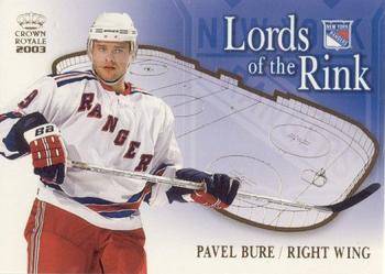 2002-03 Pacific Crown Royale - Lords of the Rink #14 Pavel Bure Front