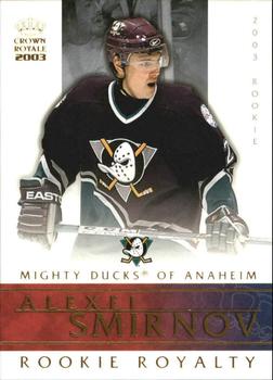 2002-03 Pacific Crown Royale - Rookie Royalty #3 Alexei Smirnov Front
