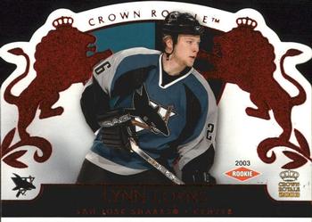 2002-03 Pacific Crown Royale - Red #136 Lynn Loyns Front