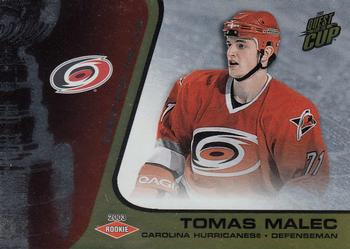 2002-03 Pacific Quest for the Cup - Gold #111 Tomas Malec Front