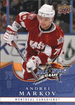 2008-09 Upper Deck - All-Stars #AS12 Andrei Markov Front