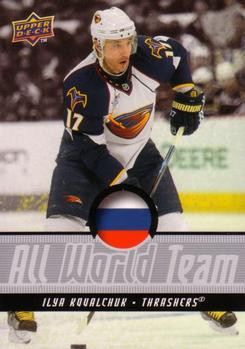 2008-09 Upper Deck - All-World Team #AWT9 Ilya Kovalchuk Front