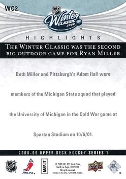 2008-09 Upper Deck - Winter Classic #WC2 Ryan Miller Back