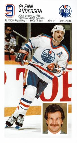 1988-89 Edmonton Oilers #NNO Glenn Anderson Front