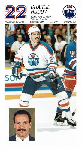 1988-89 Edmonton Oilers #NNO Charlie Huddy Front