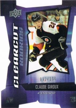 2008-09 Upper Deck - Clearcut Rookies #CCR29 Claude Giroux  Front